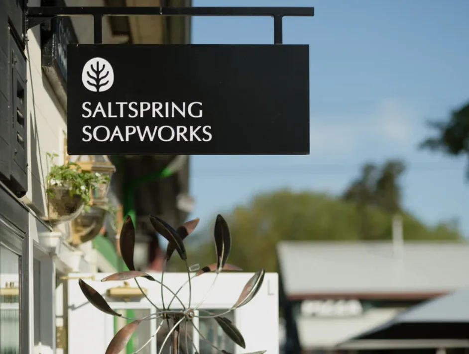 Saltspring Soapworks Ganges location